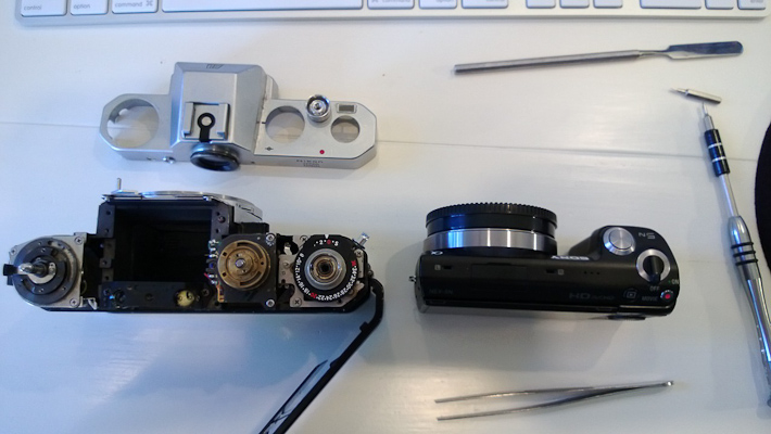 Nikon and Sony mashup © Brendan Taylor