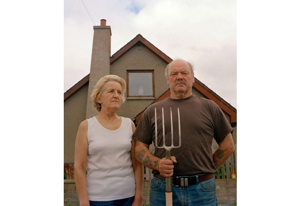 Mike & Sheila Forbes, Mill of Menie © Alicia Bruce