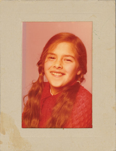 Tracey Emin aged nine © Tracey Emin