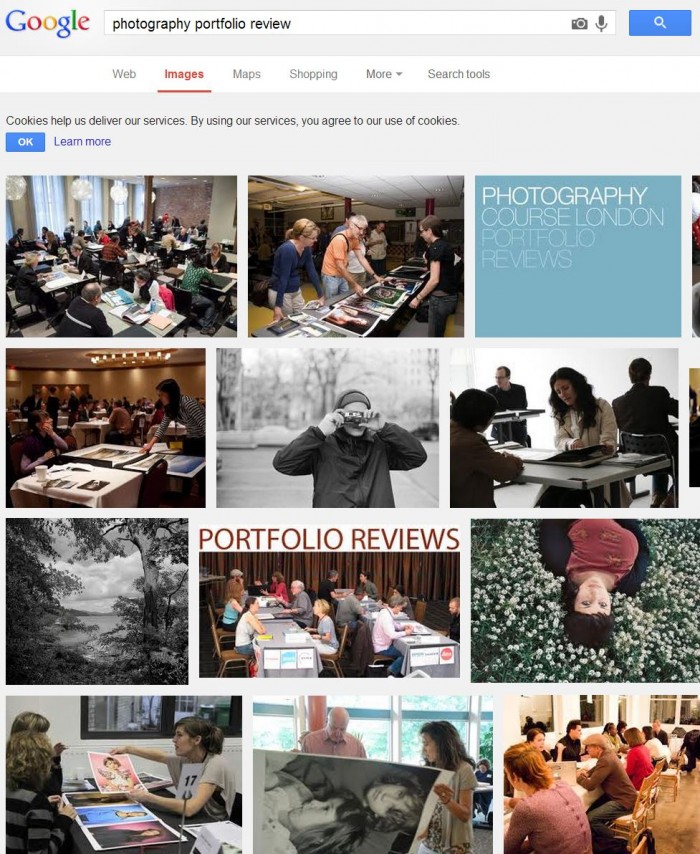 Facing the wrong way: the problem with portfolio reviews.