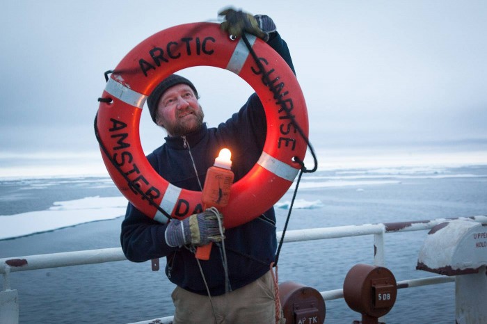 ‘The first time I set foot in the Arctic, Paul was waiting outside the tiny airstrip, to collect me,’ @cobbing