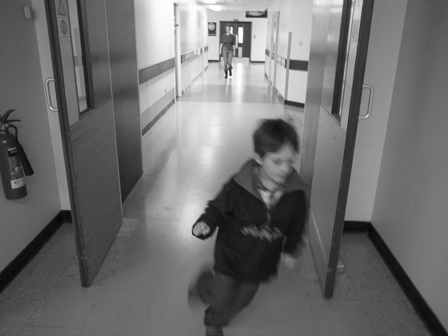 William sprints in to ICU © John MacPherson