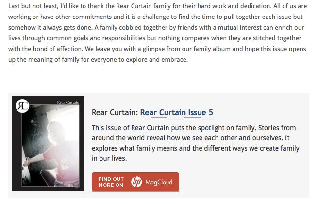 Rear Curtain Issue 5