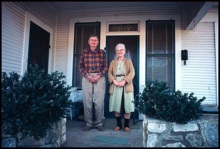 Oma & Opa Kanz, New Braunfels, Texas 1980 © John MacPherson