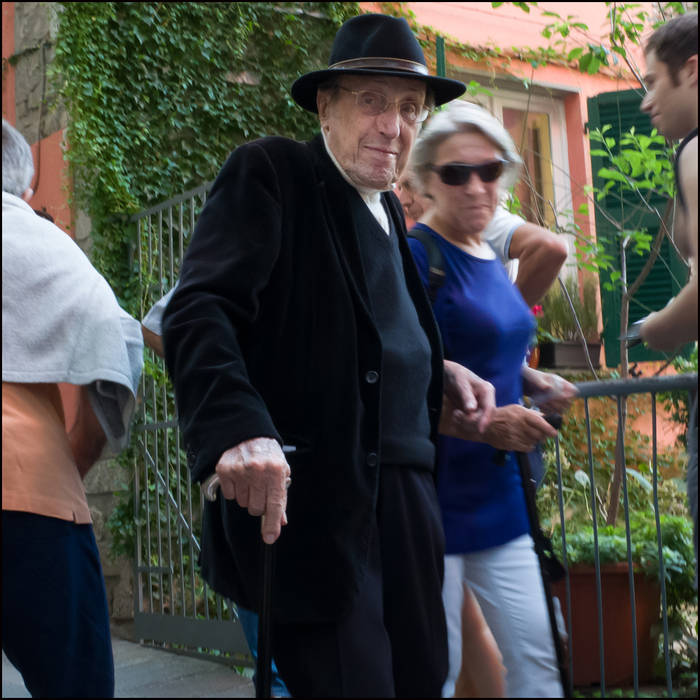 A gentleman strolling, Liguria @John MacPherson