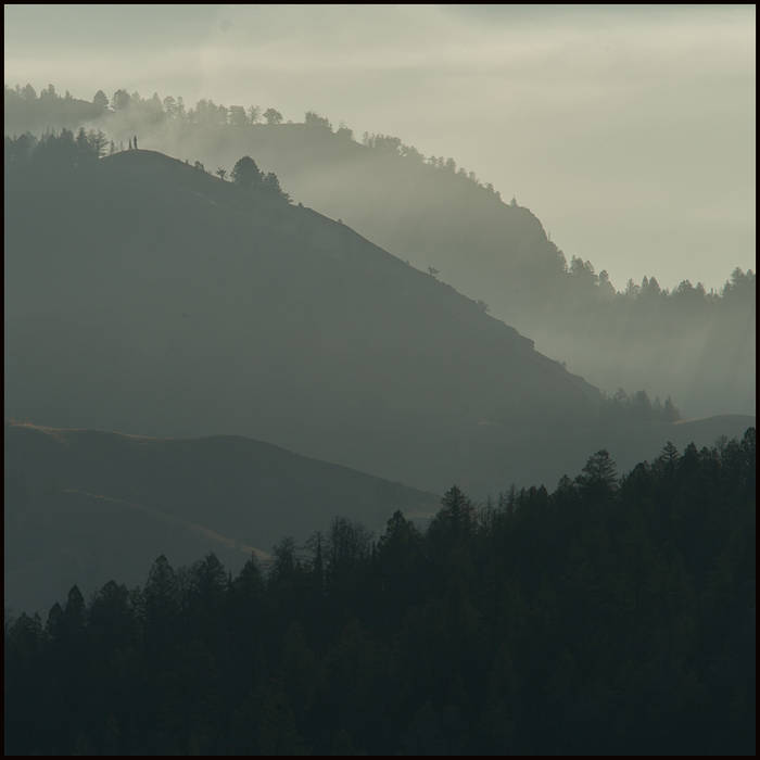 Soft light on hills, Yellowstone © John MacPherson