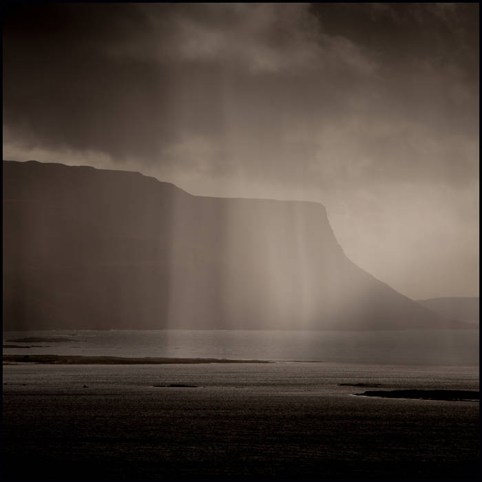 Rain storm on the Mull coast © John MacPherson