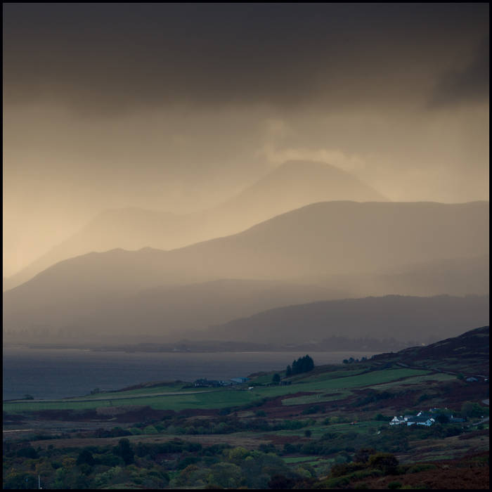 Stormy day on Mull, looking towards the mainland © John MacPherson