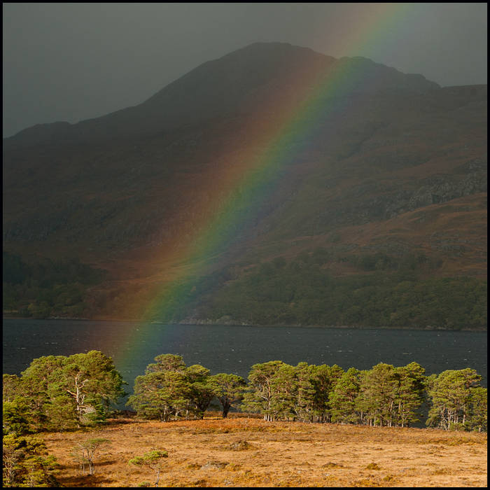 Rainbow over Loch Maree, Wester Ross © John MacPherson