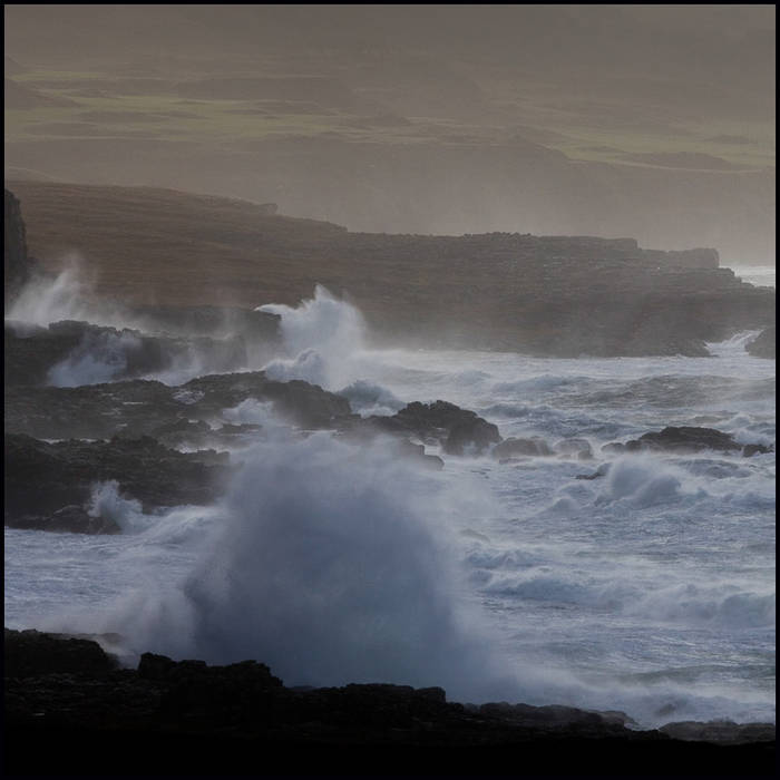 Hurricane force winds batter the Mull coast © John MacPherson