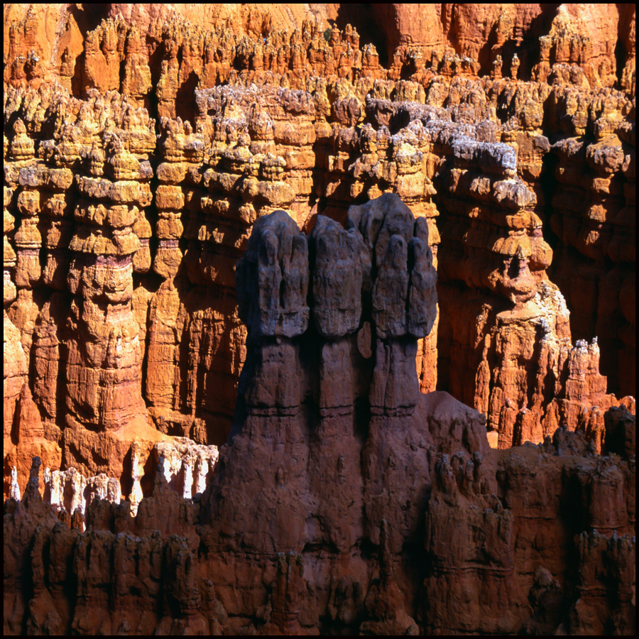 Light & shade on rock, Utah © John MacPherson