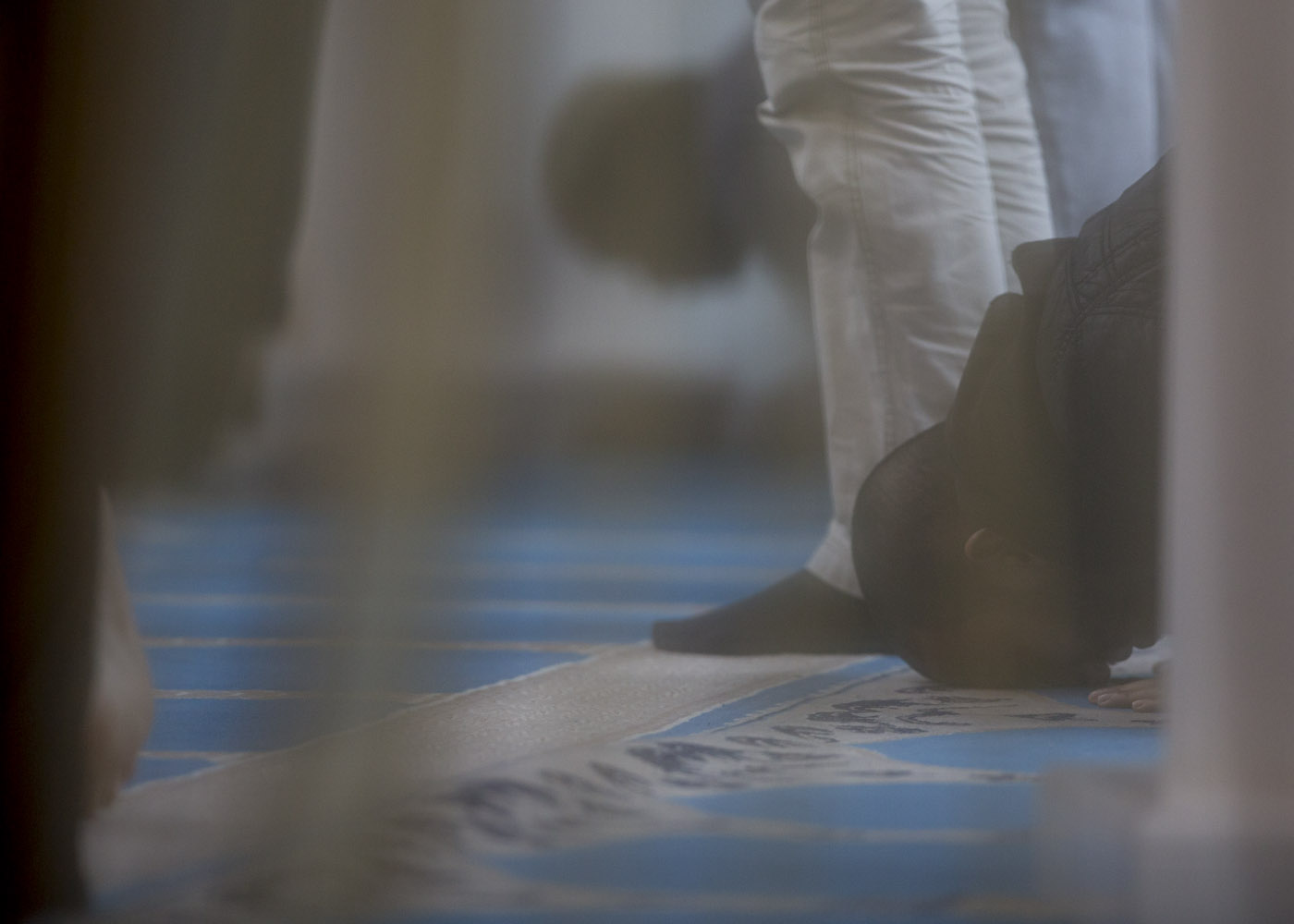 Friday prayers, Inverness Masjid, Inverness, Scotland, February 2015 Image ©John MacPherson